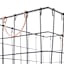 Bronze Metal Wall Basket, Large