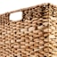 Joan Rectangle Shelf Tote Storage Basket, Large