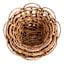 Providence Scallop Edge Water Hyacinth Storage Basket, Small