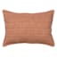 Honeybloom Pink Striped Slub Throw Pillow, 14x20