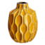 Honeybloom Katherine Yellow Ceramic Short Neck Vase, 8"