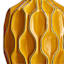 Honeybloom Katherine Yellow Ceramic Short Neck Vase, 8"