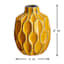 Honeybloom Katherine Yellow Ceramic Short Neck Vase, 8"