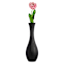 Black Wooden Vase, 18"