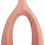 Neutral Open Ceramic Vase, 19"