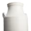 Honeybloom White Ceramic Vase, 10"