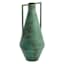 Tracey Boyd Blue & Green Vase with Handles, 15"