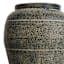 Honeybloom Black Metal Vase, 13"