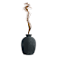 Black Cement Vase, 11.5"