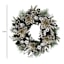 Gold Magnolia Wreath, 24"