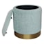 Michelle Storage Ottoman, Green