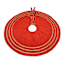 Red Velvet Tree Skirt, 48"