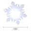20-Count LED Cool White Snowflake Wire Lights