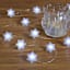 20-Count LED Cool White Snowflake Wire Lights
