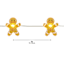 18-Count LED Warm Light Gingerbread Man Wire Lights