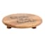 At Home Bless This Home Wood Trivet Brown 8In Dia