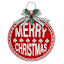 Homespun Holiday Merry Christmas Ornament Wall Decor, 19"