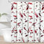 Midnight Shadows 13-Piece a Bloody Mess Bloody Shower Curtain Set