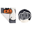 Happy Haunting Ghost Contour Bath Rug Set, 19.5x24/20"