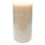 Honeybloom Tan Unscented Pillar Candle, 4x8