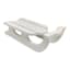 Ivory Wood Sled, 12.13"