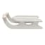Ivory Wood Sled, 12.13"