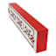 Candy Cane Block Table Decor, 2.8"