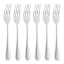 Set of 6 Bayley Silver Dinner Fork