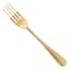 Set of 6 Bayley Champagne Gold Dinner Fork
