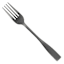 Set of 6 Percy Satin Black Salad Forks