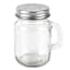Mason Jar Glass Salt & Pepper Shaker, 6.8oz