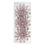 6-Count Pink Glitter Star Ornaments, 4"