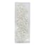 6-Count White Glittered Heart Ornament