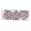 6-Count Pink Glittered Heart Ornament