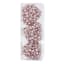 6-Count Pink Glittered Heart Ornament