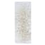 6-Count White Glittered Star Ornament, 4"