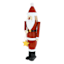 Homespun Red Handcrafted Wood Santa with Star, 16"