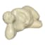 Tan Ceramic Laying Figurine, 10x5