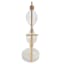 Marble Brass Spinning Hourglass