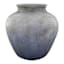 Grey Round Ceramic Vase, 14"
