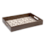 Brown Fawn Lacquer Tray, 15x11