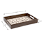 Brown Fawn Lacquer Tray, 15x11