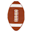 16ct Football Guest Napkins