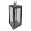 Cole Black Wooden Lantern, 22"
