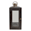 Cole Black Wooden Lantern, 18"
