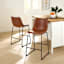 Crosby St. Drake Barstool, Cognac