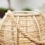 Honeybloom Wood Outdoor LED Lantern, Medium