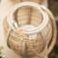 Honeybloom Wood LED Outdoor Lantern, Small