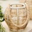 Honeybloom Wood LED Outdoor Lantern, Small