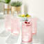 Set of 4 Blush Pink Spectra Highball Glasses, 15oz